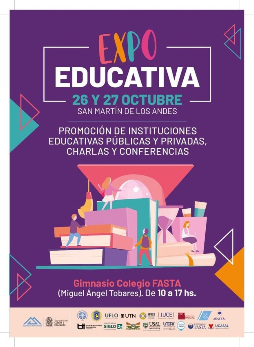Llega la Expo Educativa a San Mart&iacute;n de los Andes.