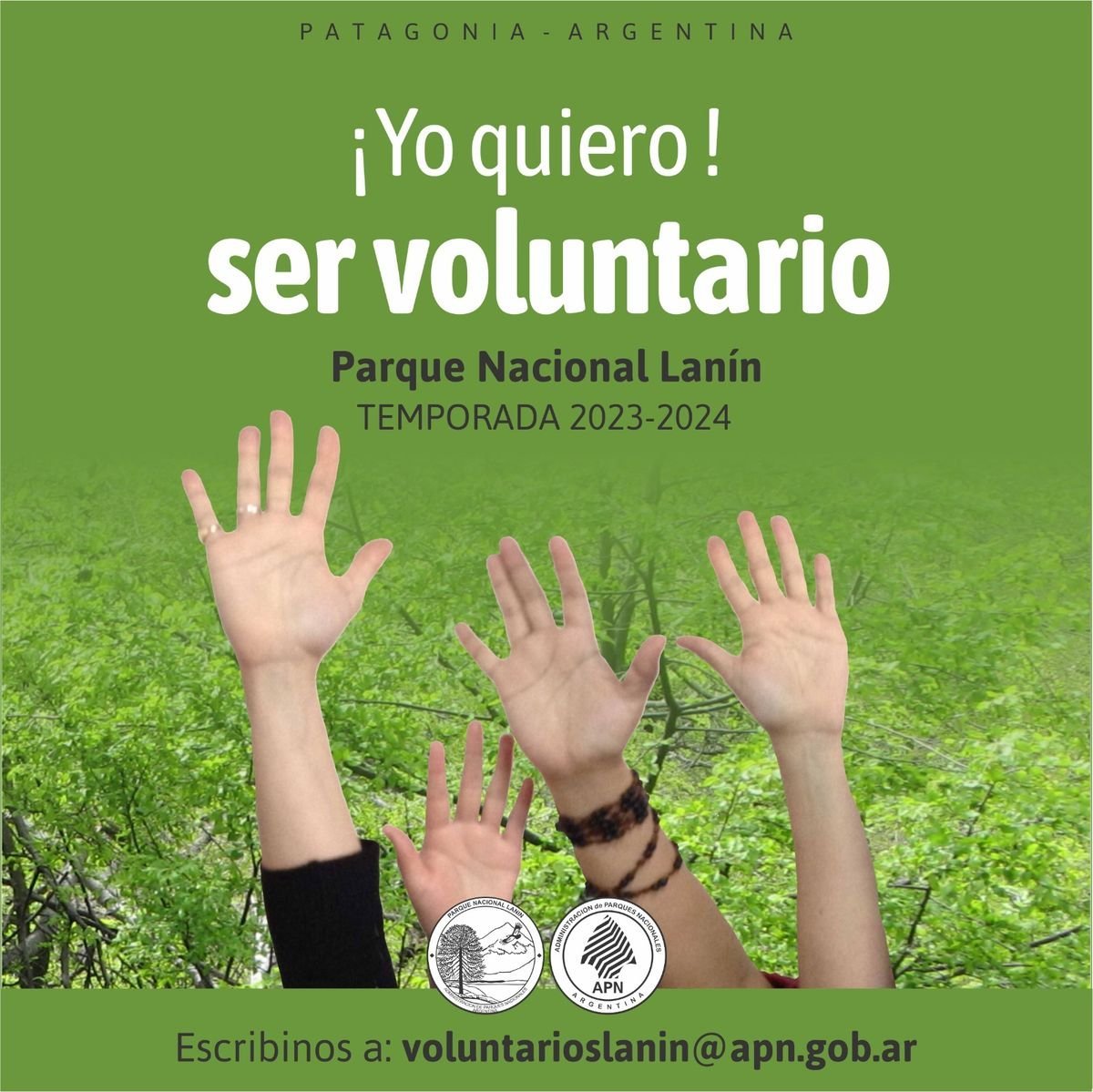 El Parque Nacional Lan&iacute;n inici&oacute; su campa&ntilde;a de voluntariado 2023 - 2024.