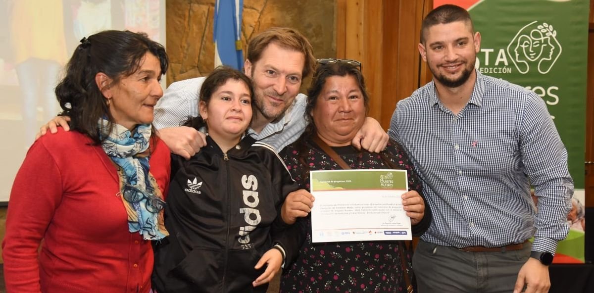 Ganadoras del concurso Mujeres Rurales