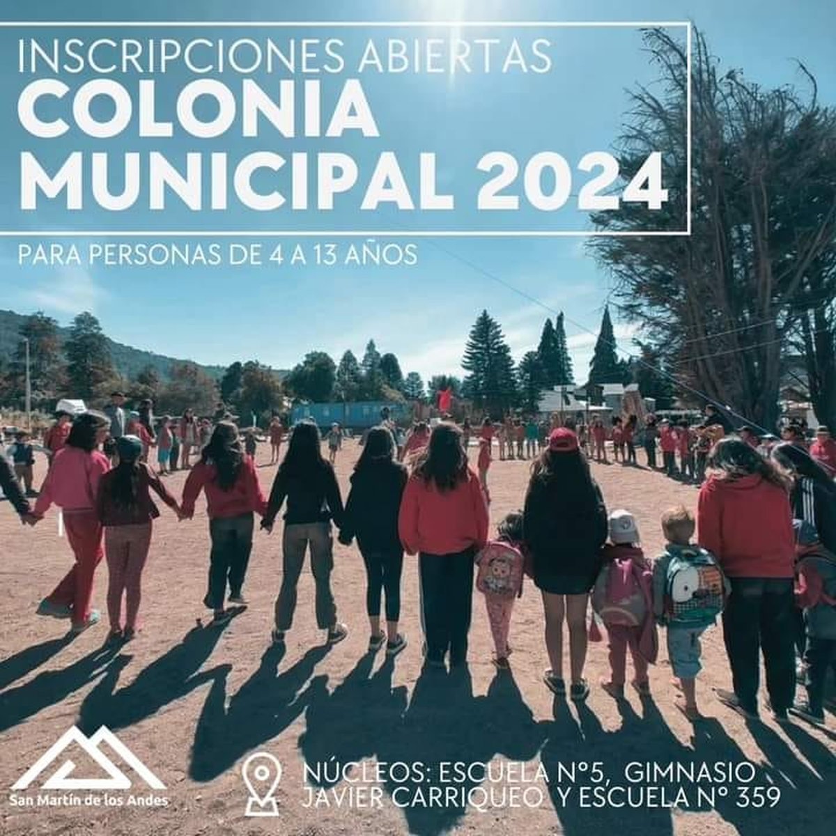 San Mart&iacute;n: Preinscripci&oacute;n para la colonia de verano