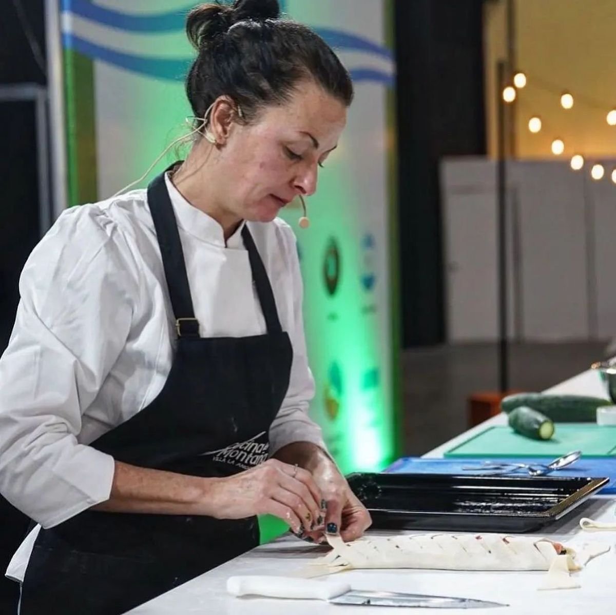 Magdalena, creadora de S&eacute;ptimo Becu un emprendimiento de Villa La Angostura