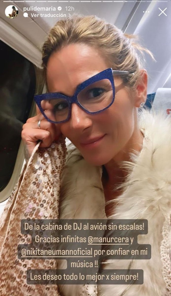 Puli Di Mar&iacute;a, amiga de Nicole Neumann y Dj del evento
