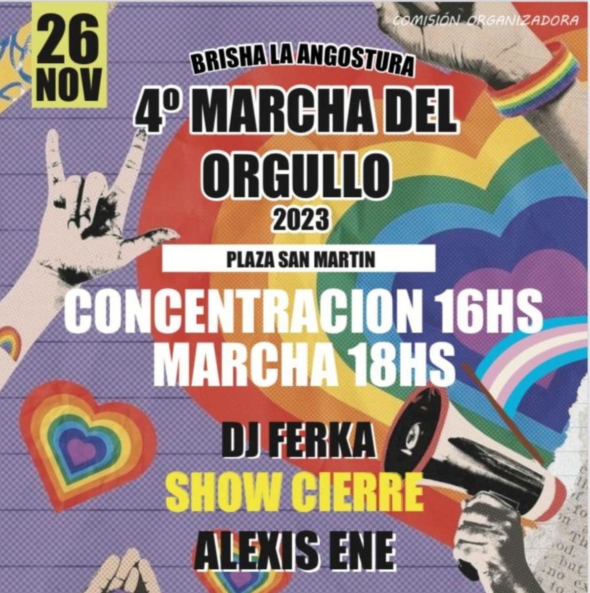 Nueva marcha del orgullo en Villa La Angostura