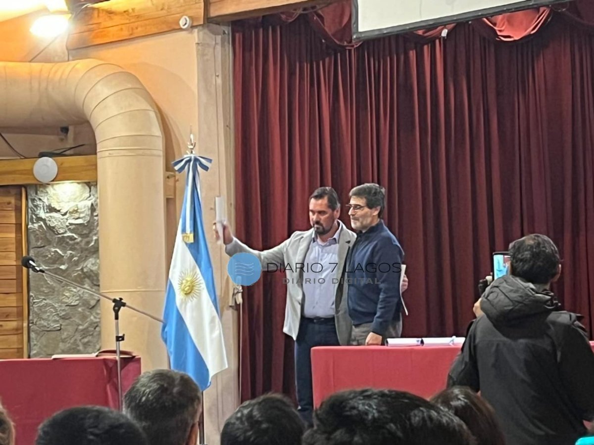 Javier Murer dio su primer discurso como intendente electo