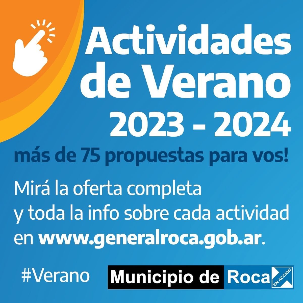 General Roca ofrece m&uacute;ltiples actividades para que la comunidad y el turismo disfruten la temporada.