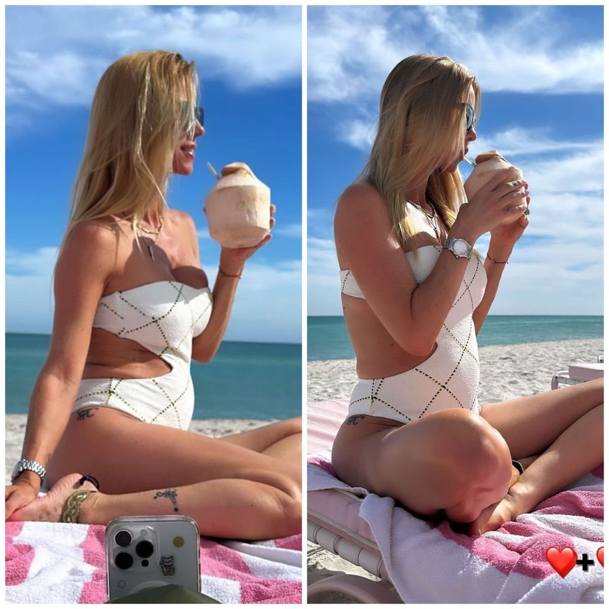 Nicole disfruta de su luna de miel, luciendo su incipiente embarazo