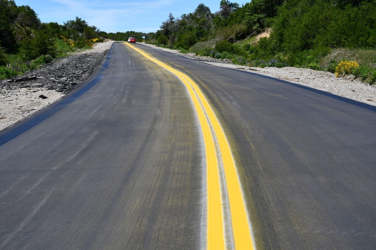 Trabajos de mantenimiento en la Ruta 40