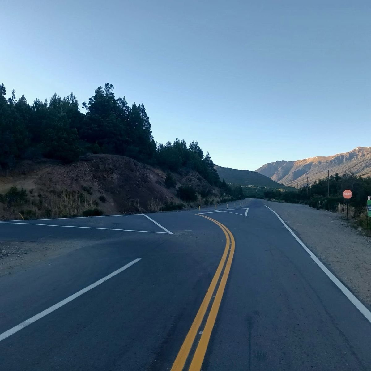 Demarcaci&oacute;n de calles y avenidas en Bariloche