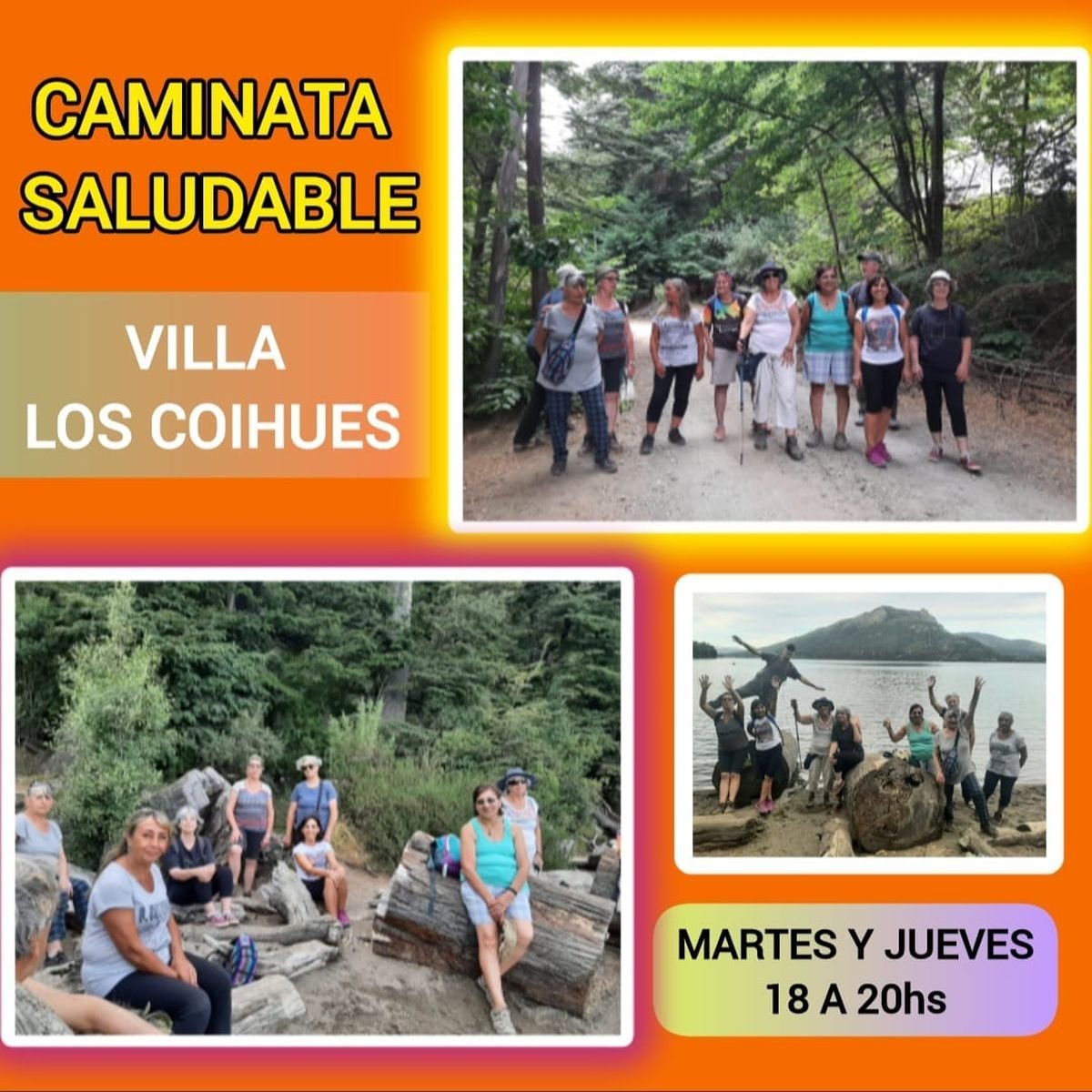 Caminatas Saludables en Bariloche