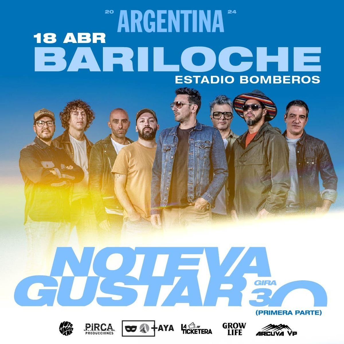 No Te Va Gustar llega con su show aniversario a Bariloche.