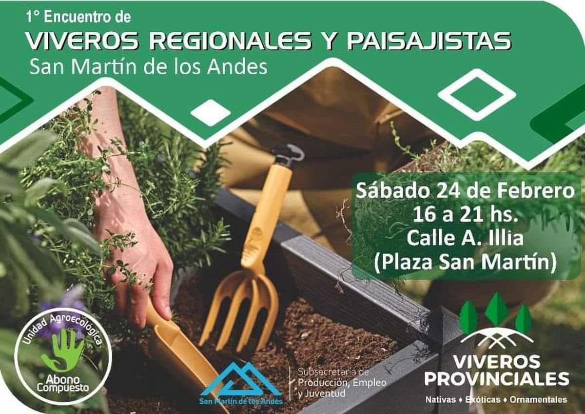 1&deg; Encuentro de Viveros Regionales y Paisajistas en San Mart&iacute;n de los Andes