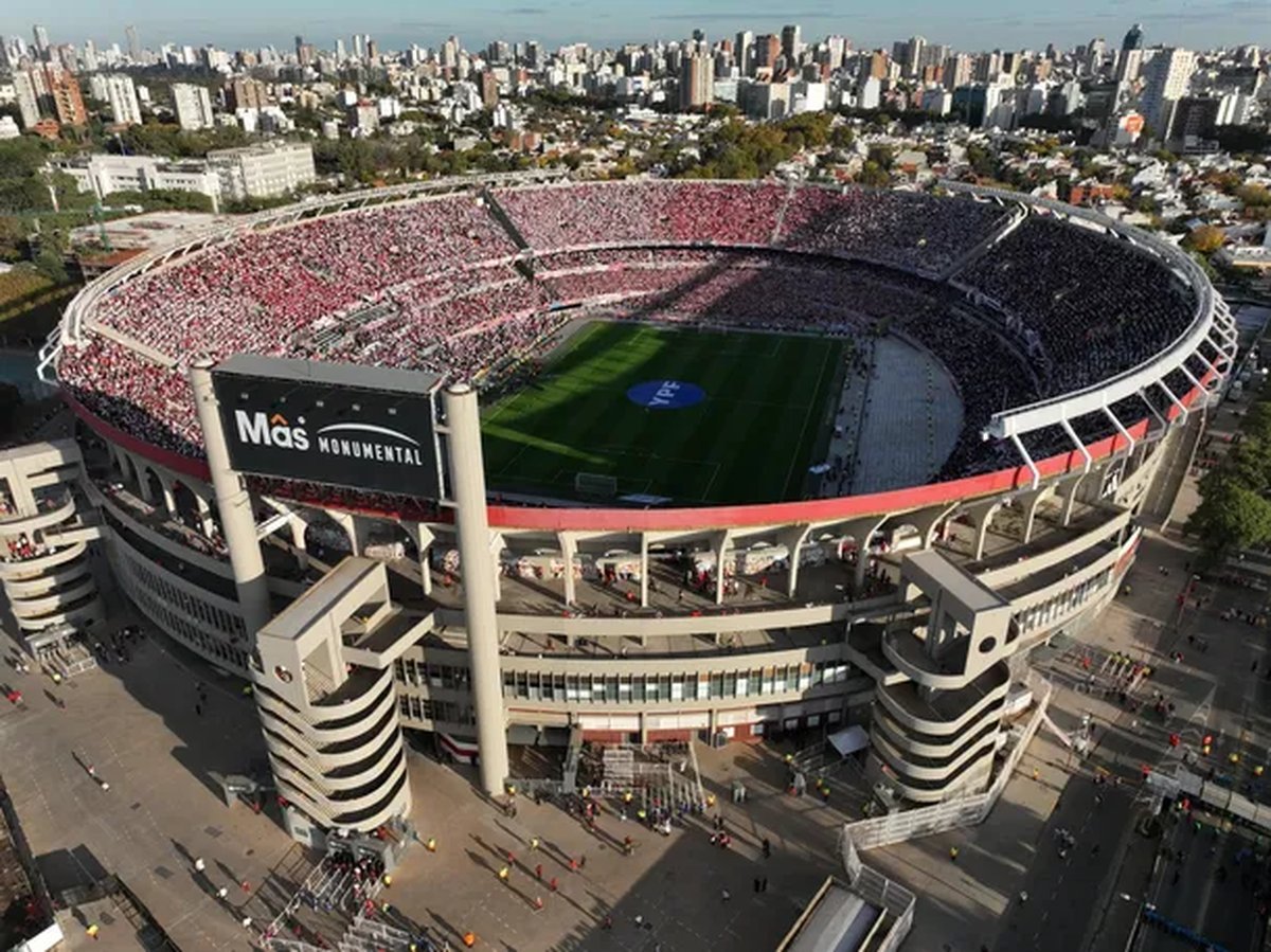 Estadio de River Plate. Foto: MinutoUno.