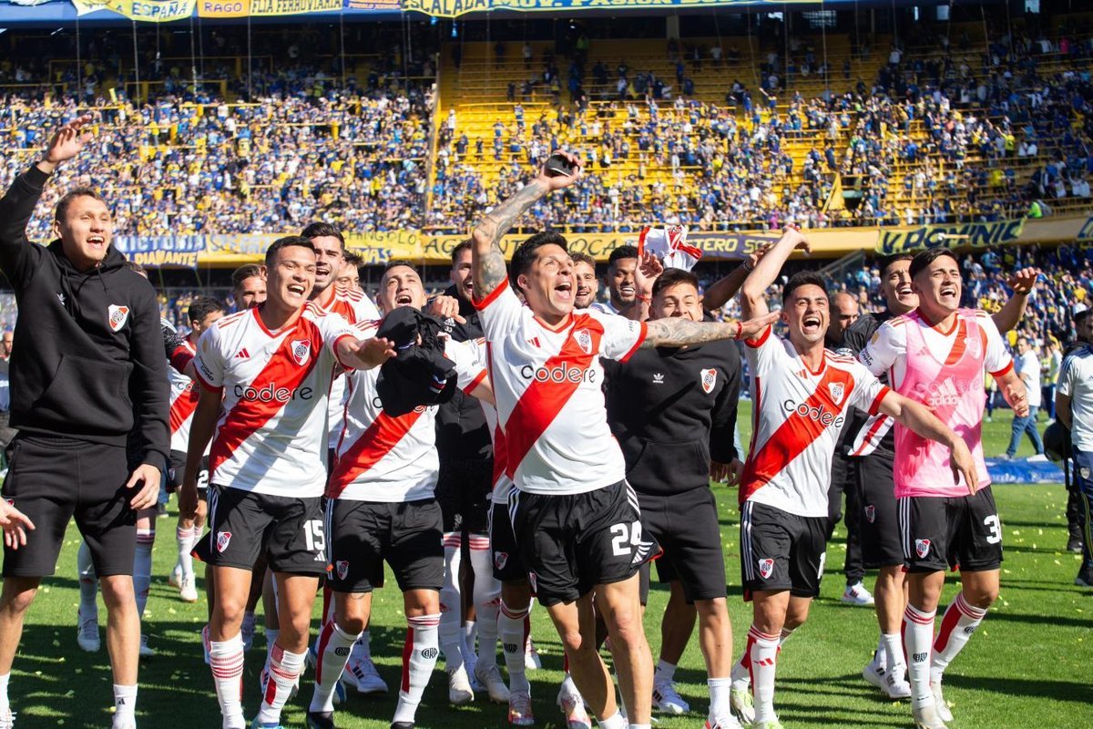 River Plate venci&oacute; a Boca. Foto: El Gr&aacute;fico.