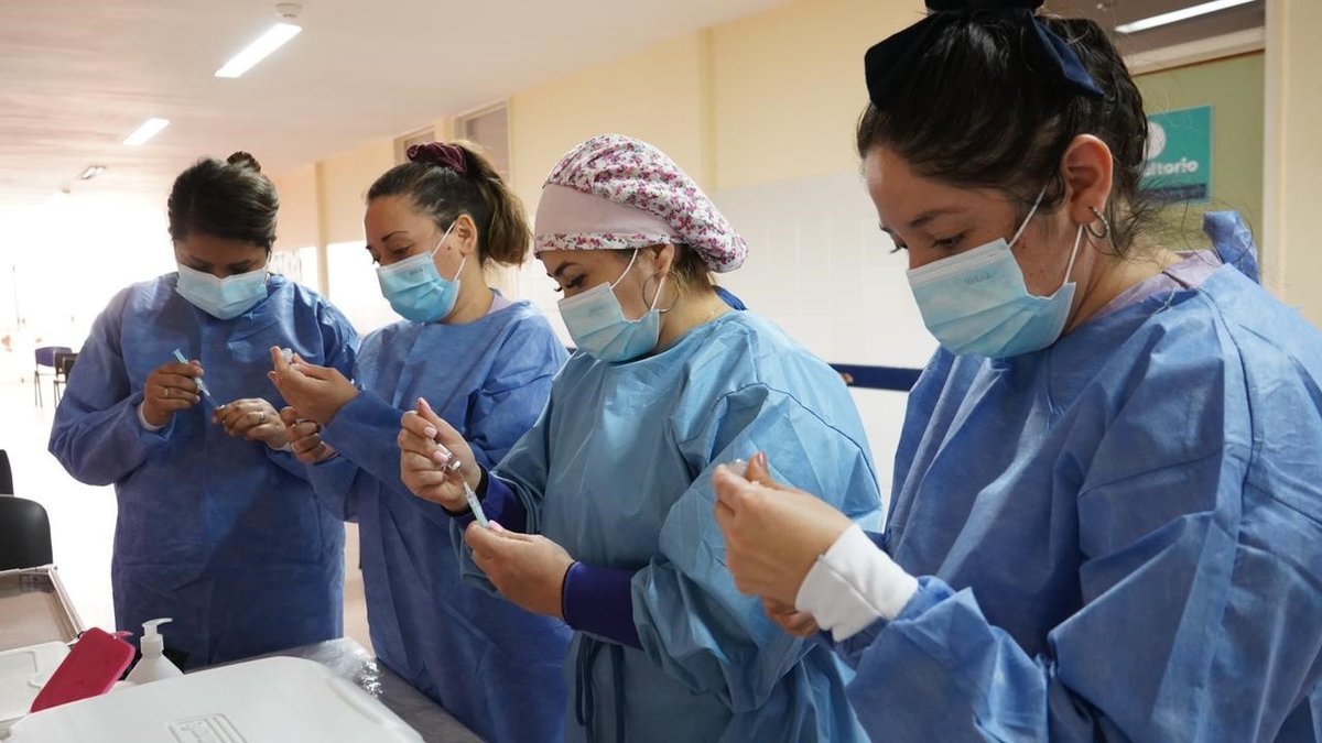 Vacunaci&oacute;n en Neuqu&eacute;n. Foto: Ministerio de Salud de Neuqu&eacute;n.