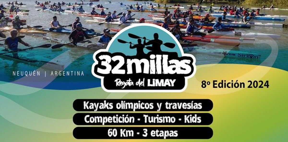 Las 32 millas de la Regata del Limay en Neuqu&eacute;n