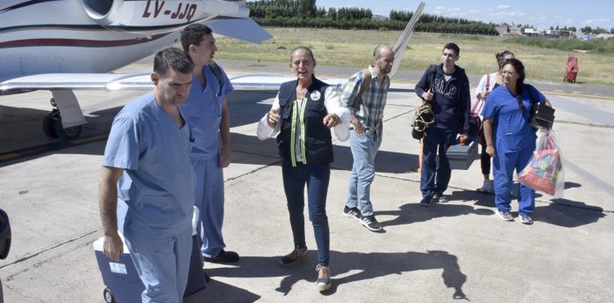 Trasplante en Neuqu&eacute;n. Foto: Neuqu&eacute;n Informa.