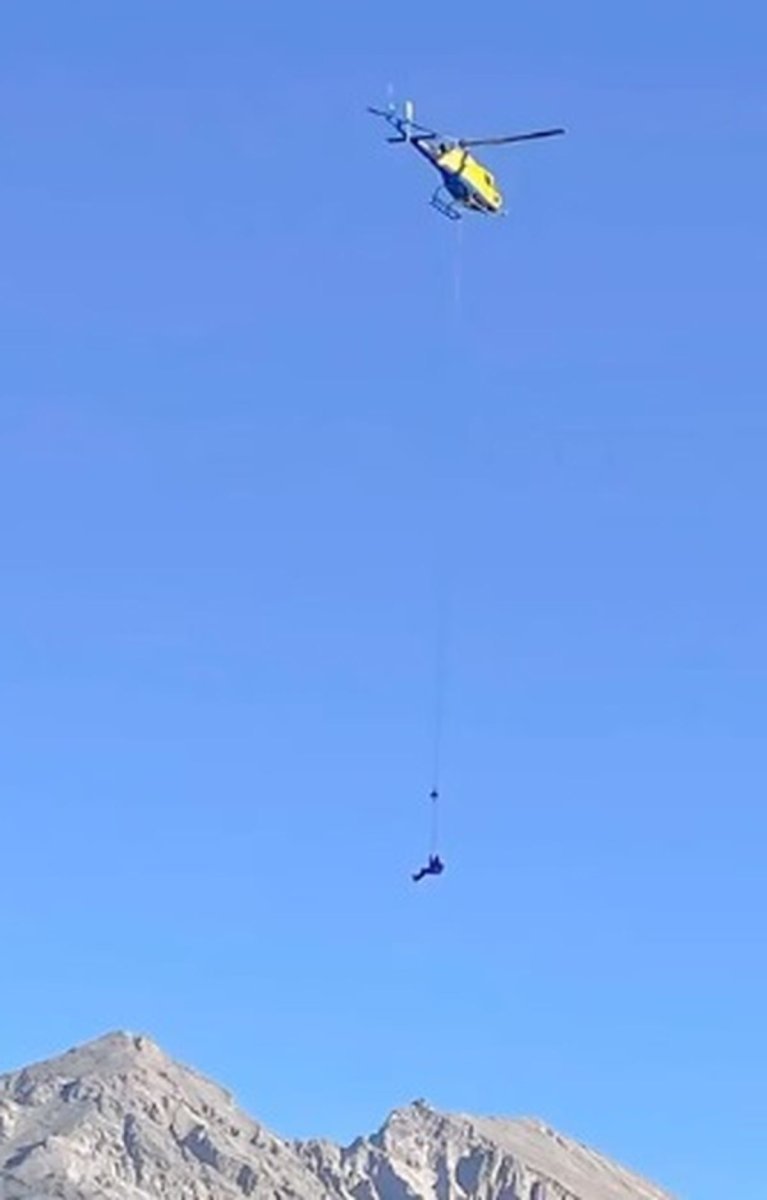 El rescate de los socorristas a los hermanos ca&iacute;dos en el cerro Aconcagua.