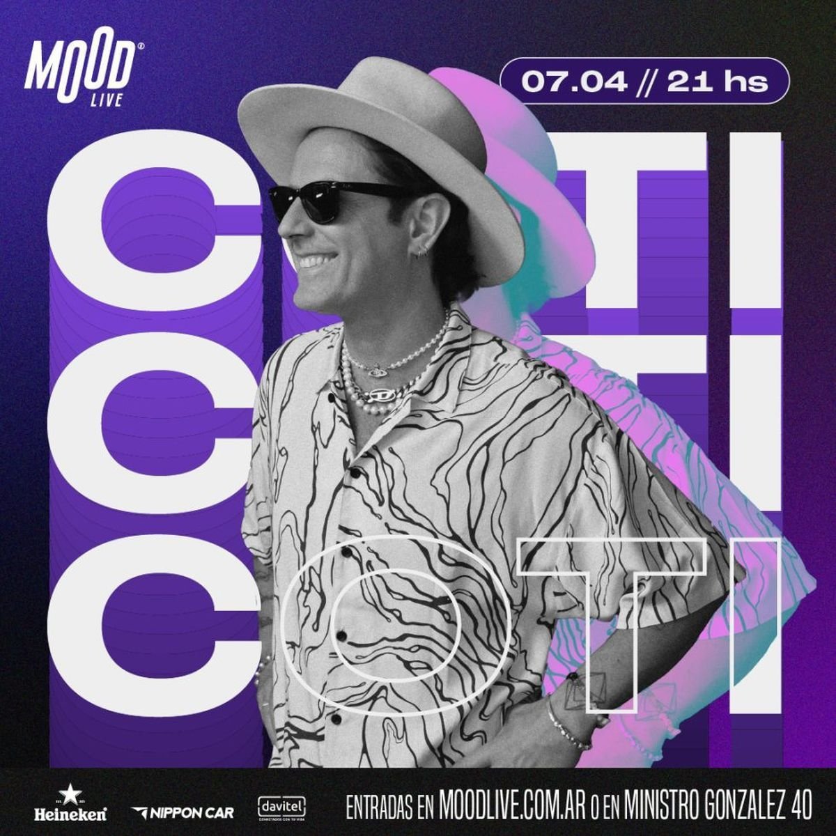 Nuevo recital de Coti en Neuqu&eacute;n