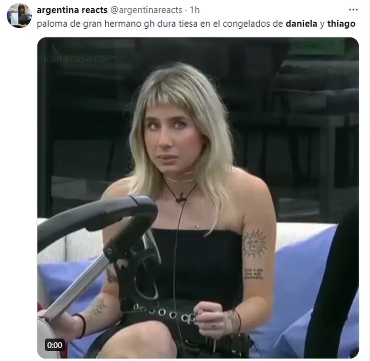 Llegaron los memes sobre la visita de Daniela y Thiago con sus bebas a Gran Hermano.