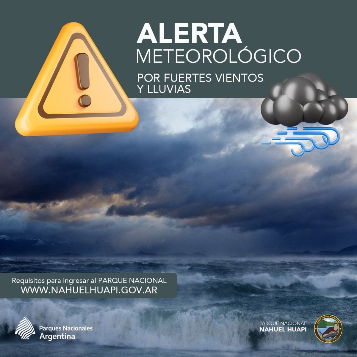 Alerta meteorol&oacute;gica amarilla para el martes en la regi&oacute;n