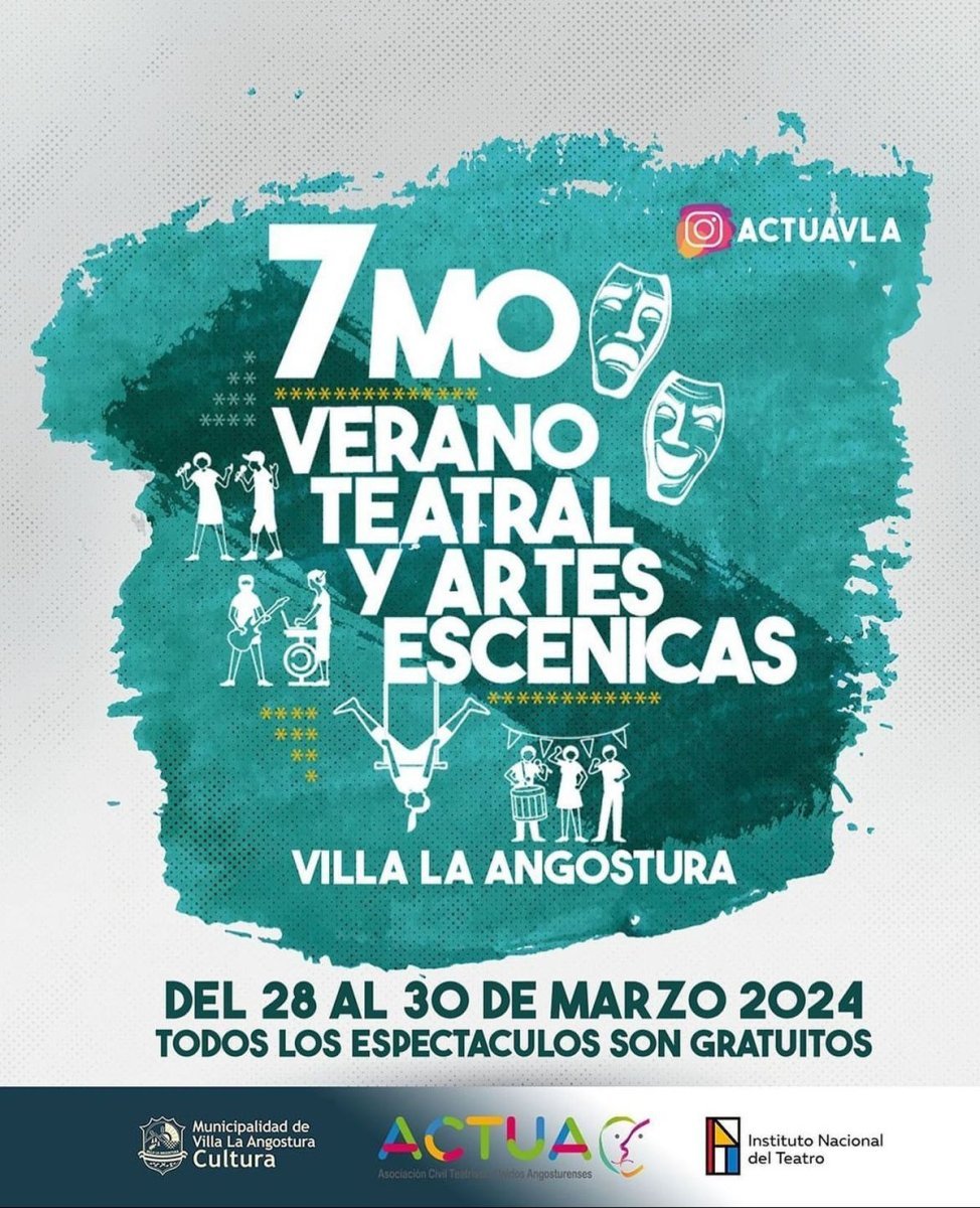 7mo Verano Teatral en Villa La Angostura