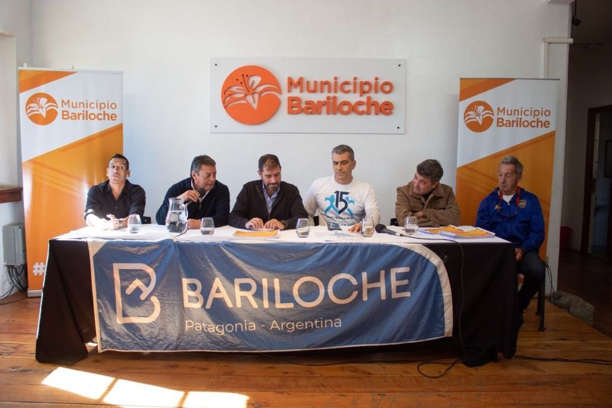 La presentaci&oacute;n de "Jugando es mejor" ayer en Bariloche.