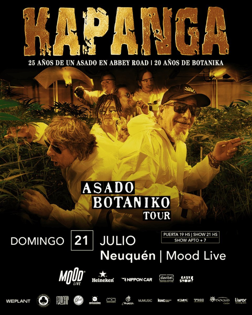 Kapanga llega con un gran show a Neuqu&eacute;n