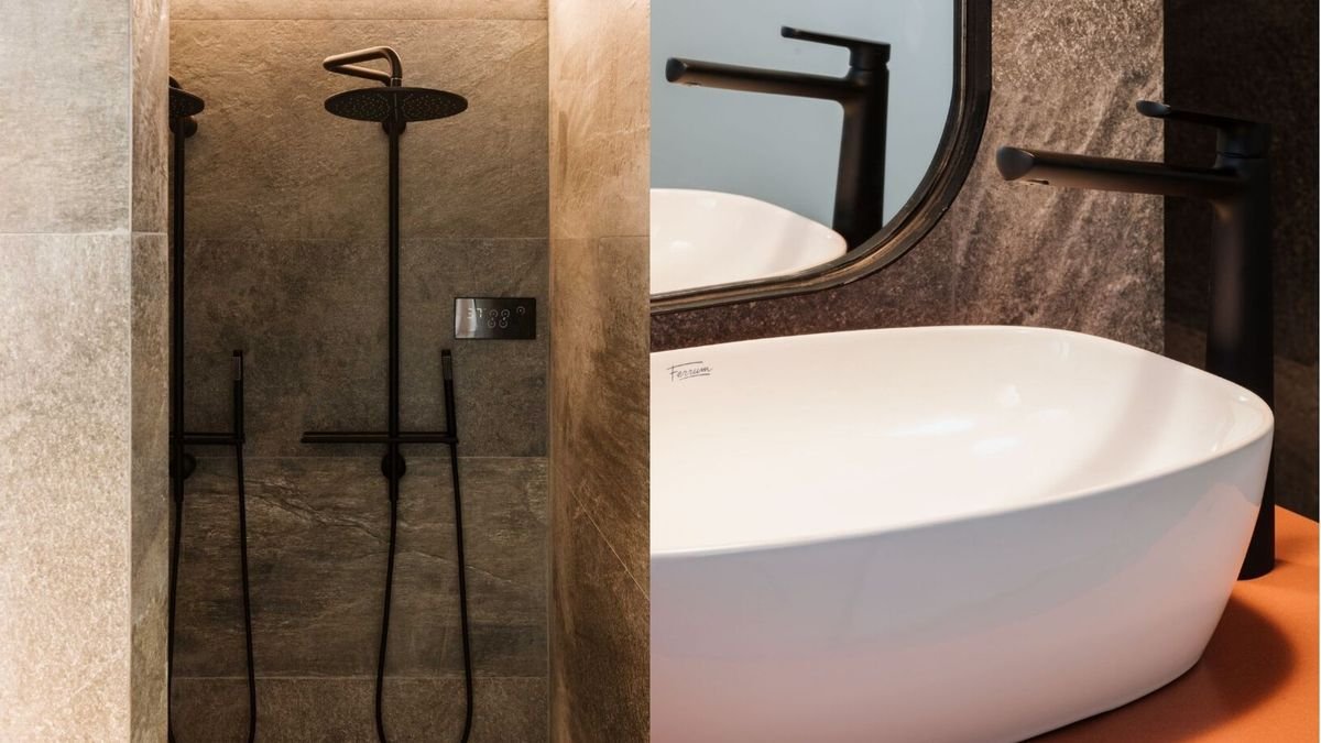 Aromo y Clip, las grifer&iacute;as de FV ideales para combinar con Patagonia Flooring.