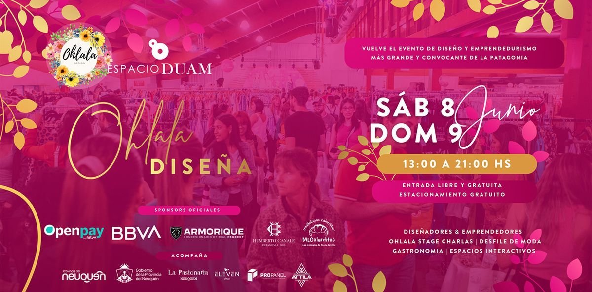 Tercera edici&oacute;n de Ohlal&aacute; Dise&ntilde;a en Neuqu&eacute;n