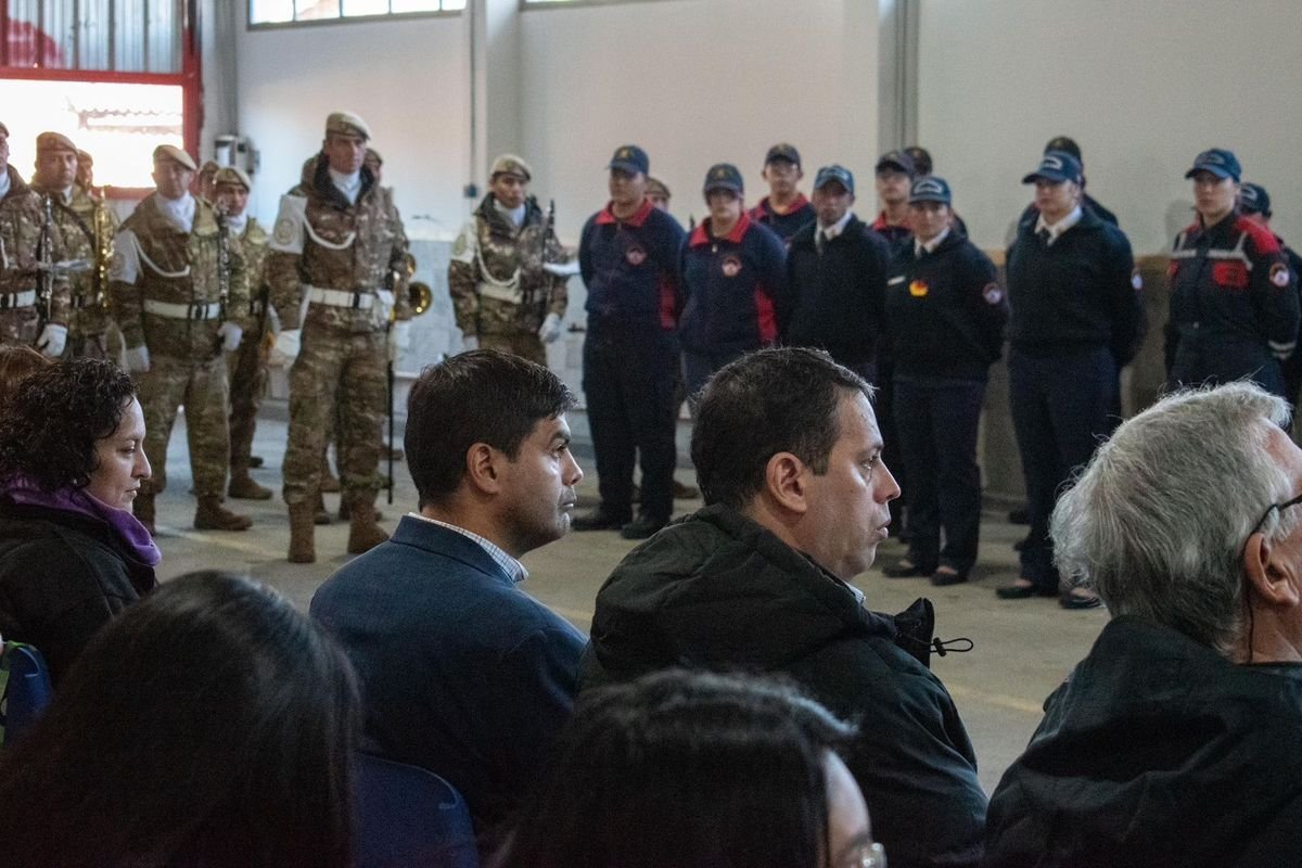 Acto por el D&iacute;a Nacional del Bombero Voluntario, en Jun&iacute;n de los Andes