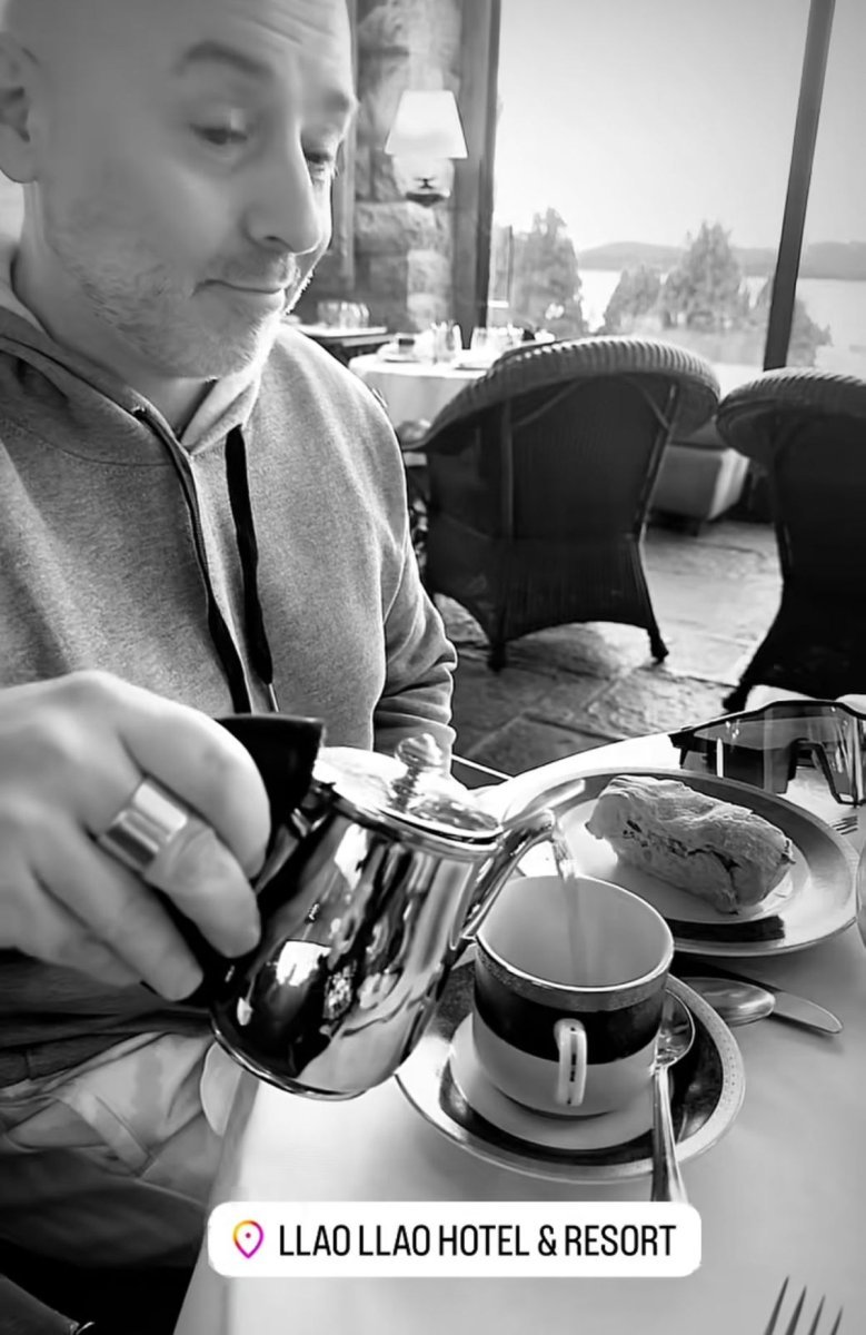 Jos&eacute; Mar&iacute;a Muscari celebra su primer d&iacute;a del padre en Bariloche