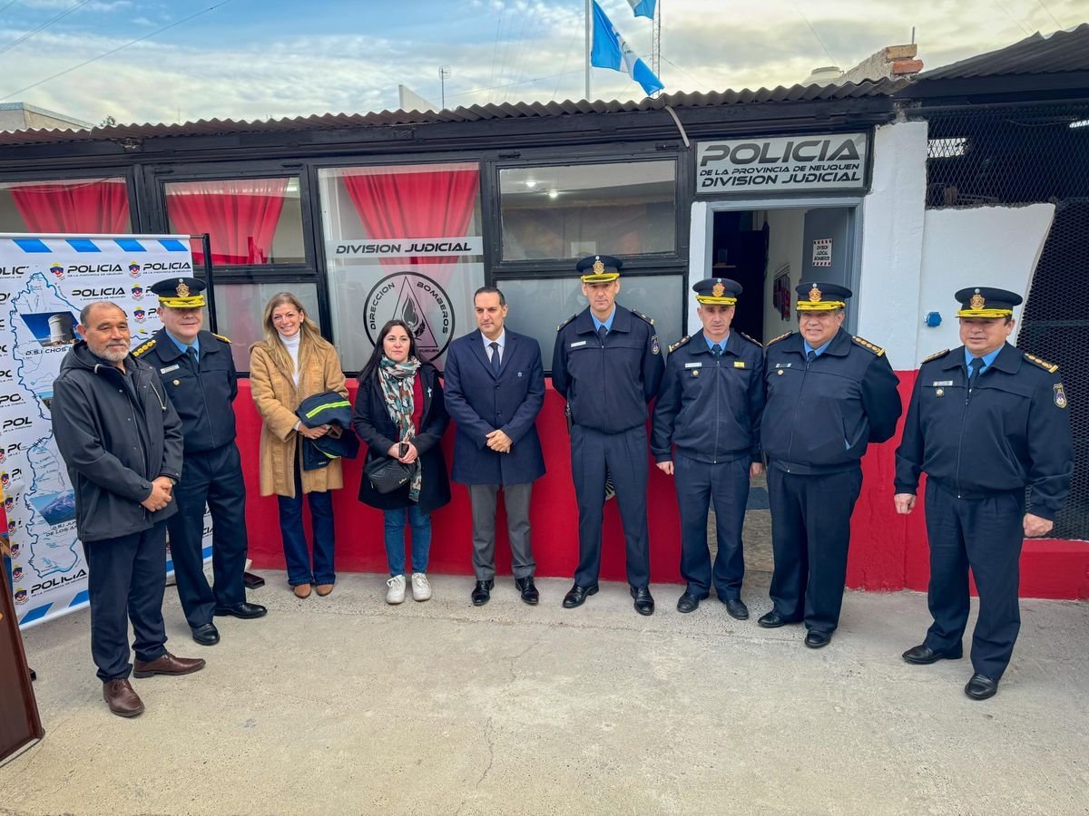Se inaugur&oacute; en Neuqu&eacute;n la primera Divisi&oacute;n Judicial Bomberos del pa&iacute;s