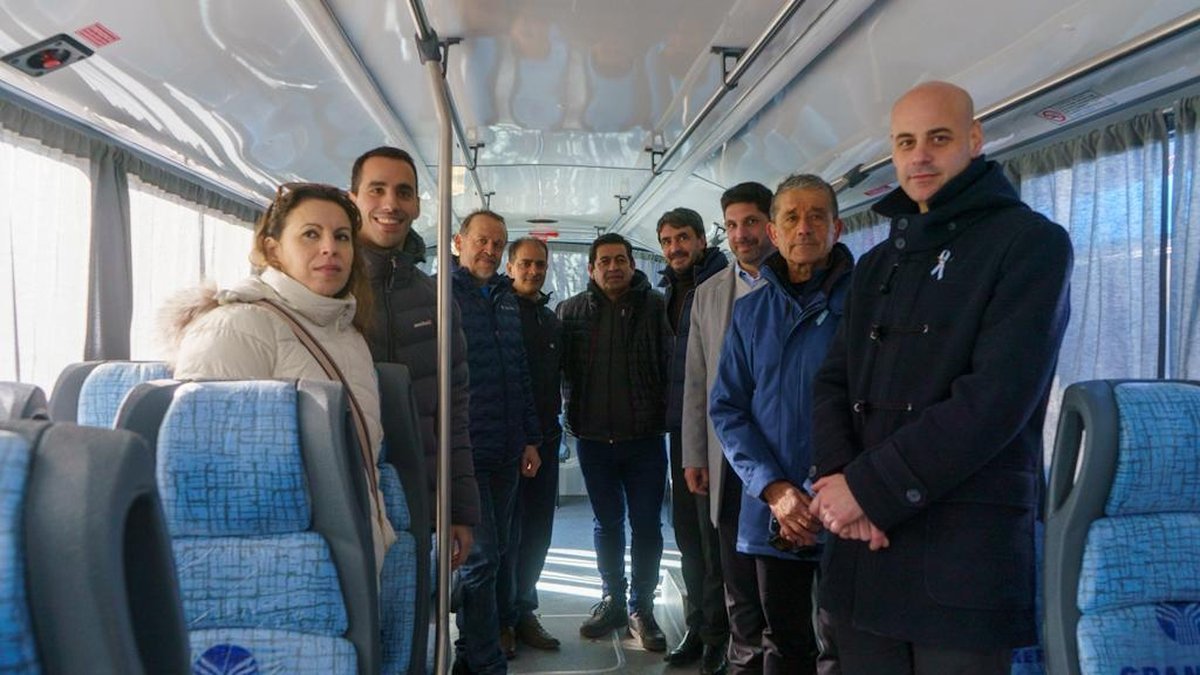 San Mart&iacute;n de los Andes: tres nuevas unidades para el transporte de pasajeros