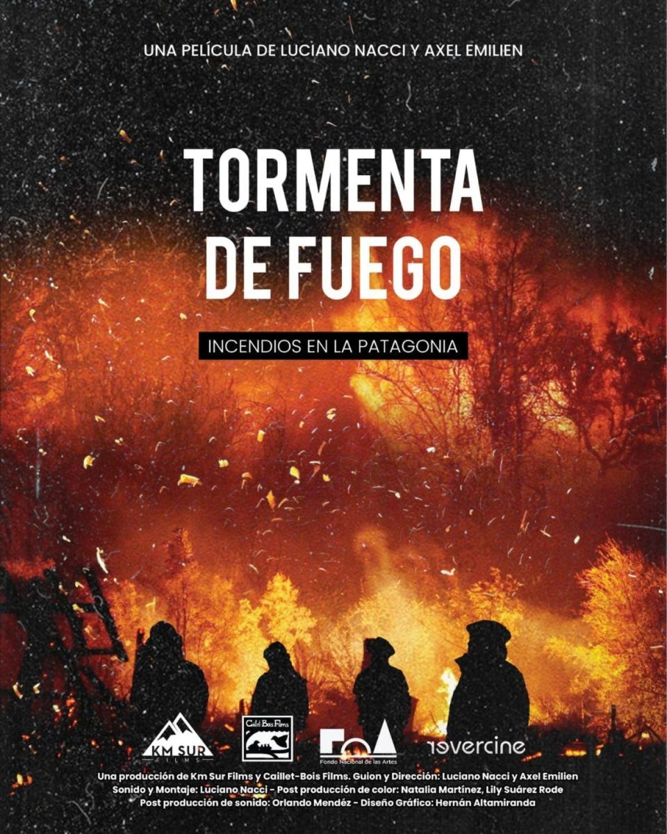 San Mart&iacute;n de los Andes: se proyectar&aacute; "Tormenta de fuego: incendios en la Patagonia"