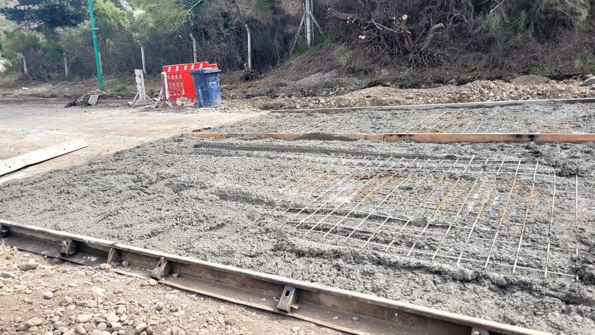 San Mart&iacute;n de los Andes: trabajos en la Ruta Alternativa Norte