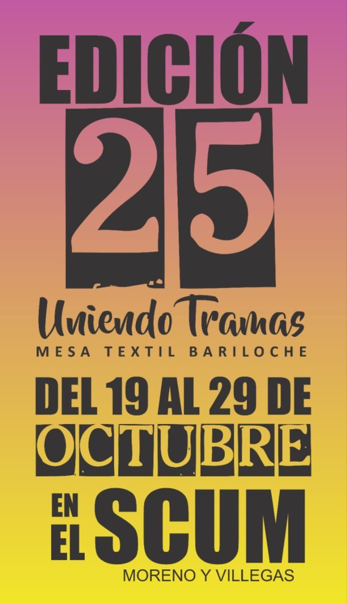 Bariloche: llega una nueva edici&oacute;n de Uniendo Tramas