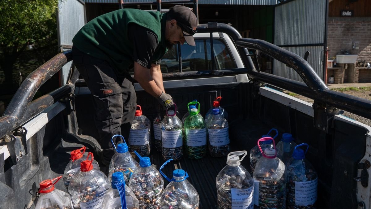 San Mart&iacute;n de los Andes: se recolectaron 180 kilos de pilas