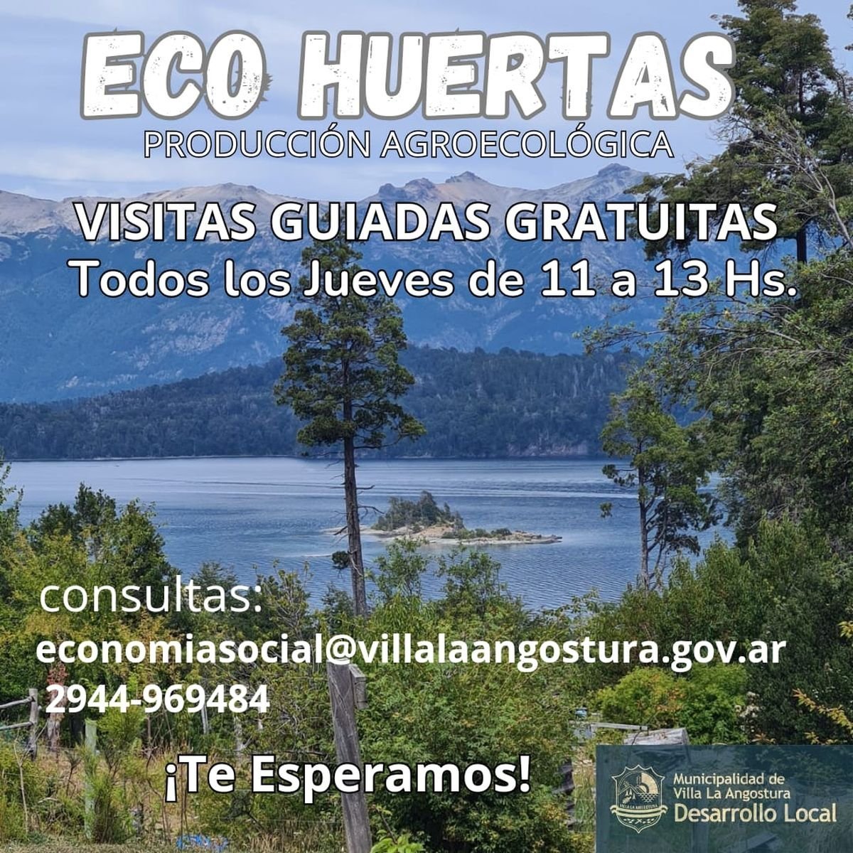 Villa La Angostura: vuelven las visitas guiadas a Eco Huertas
