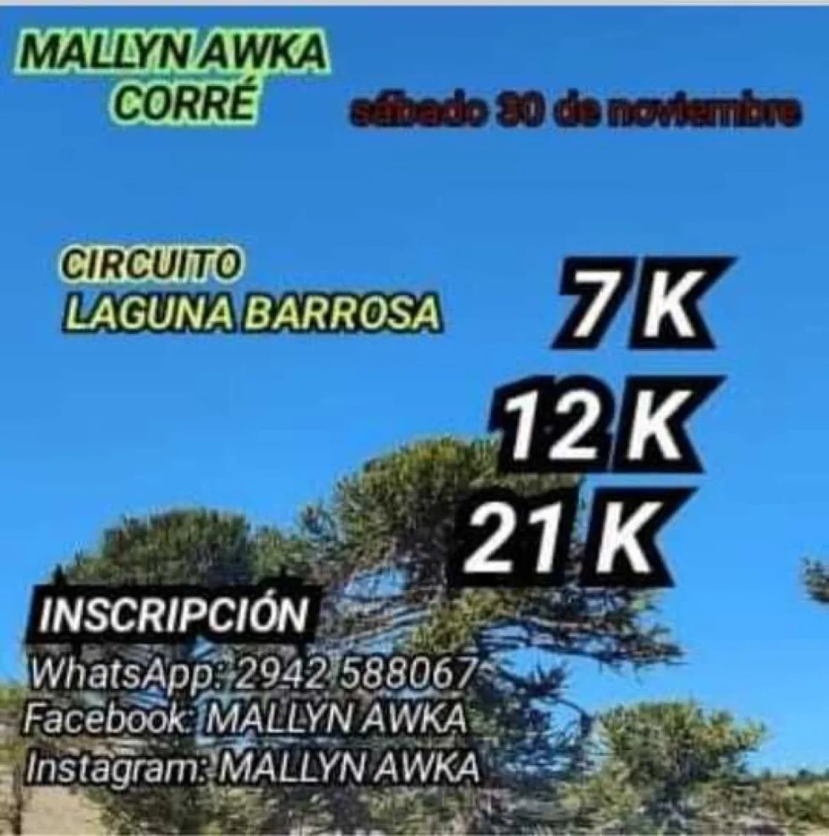 Neuqu&eacute;n: llega la primera edici&oacute;n del K21 "Mall&iacute;n Awka" en Ruca Choroi