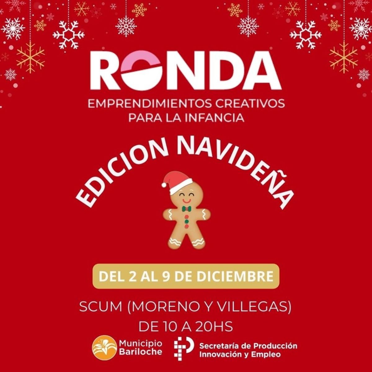 Llega una feria de emprendimientos para las infancias en Bariloche