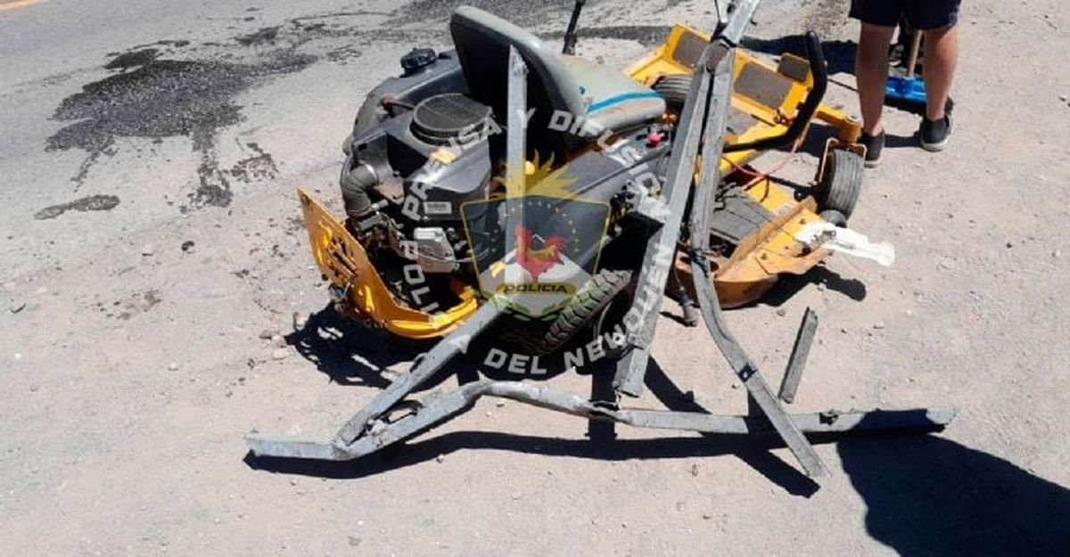 San Mart&iacute;n de los Andes: se le desprendi&oacute; un carro y choc&oacute; de frente contra una camioneta