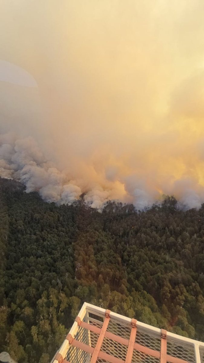 Parque Nacional Nahuel Huapi: continuan los trabajos sobre el incendio en la zona sur