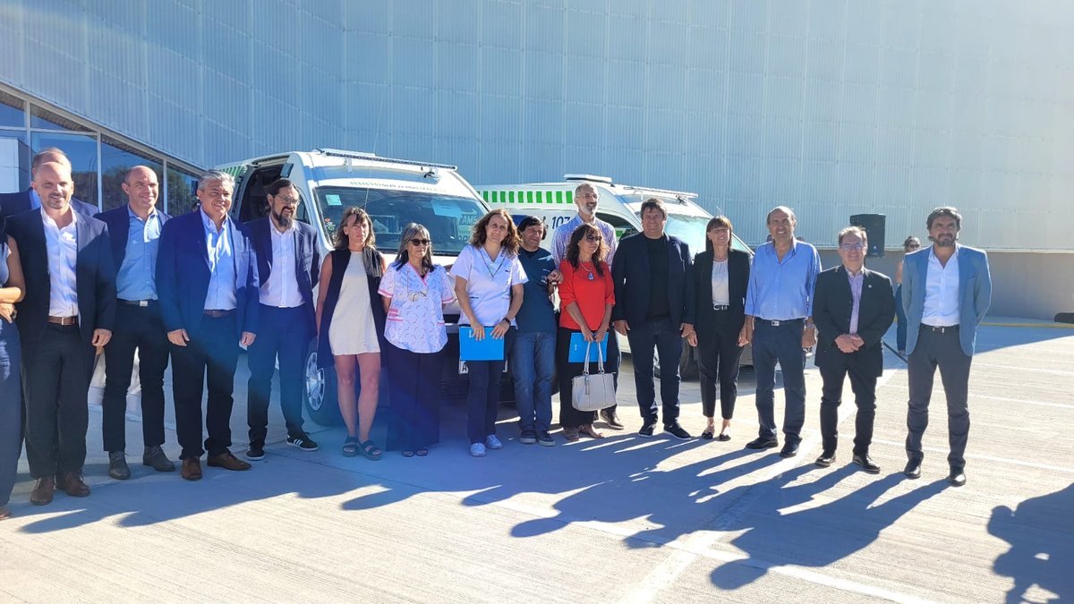 Nueva ambulancia para el hospital Ram&oacute;n Carrillo de San Mart&iacute;n