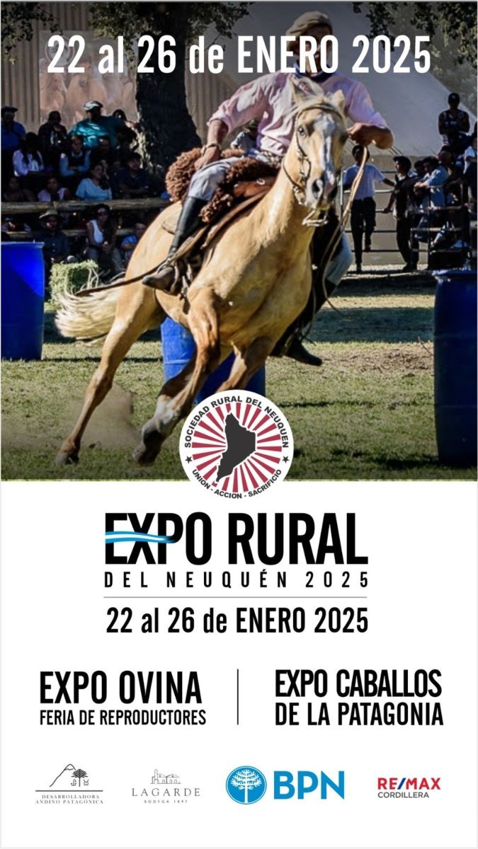 Se viene una nueva Expo Rural de Neuqu&eacute;n en Jun&iacute;n de los Andes