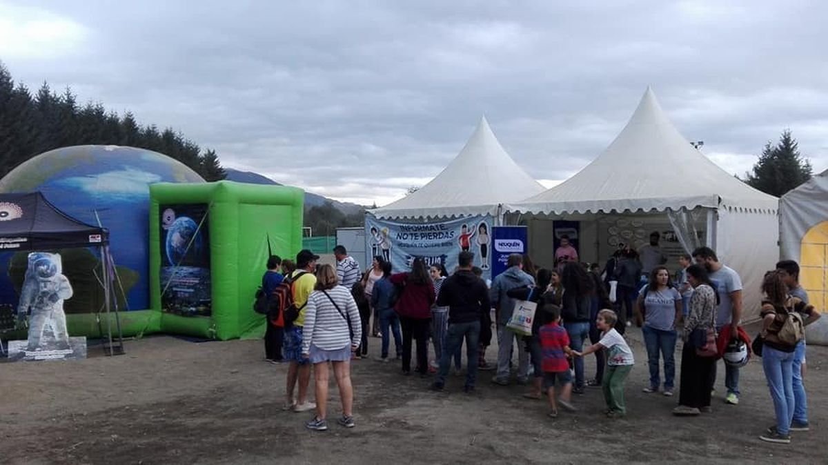 El Planetario M&oacute;vil llega a Villa La Angostura con interesantes propuestas