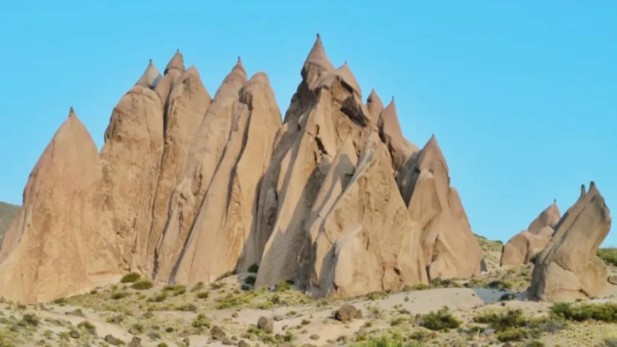 Neuqu&eacute;n: Los Bolillos, todo sobre las fabulosas formas petrificadas