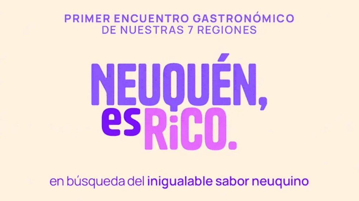 Neuqu&eacute;n es Rico: como pueden participar cocineros y chefs de este concurso