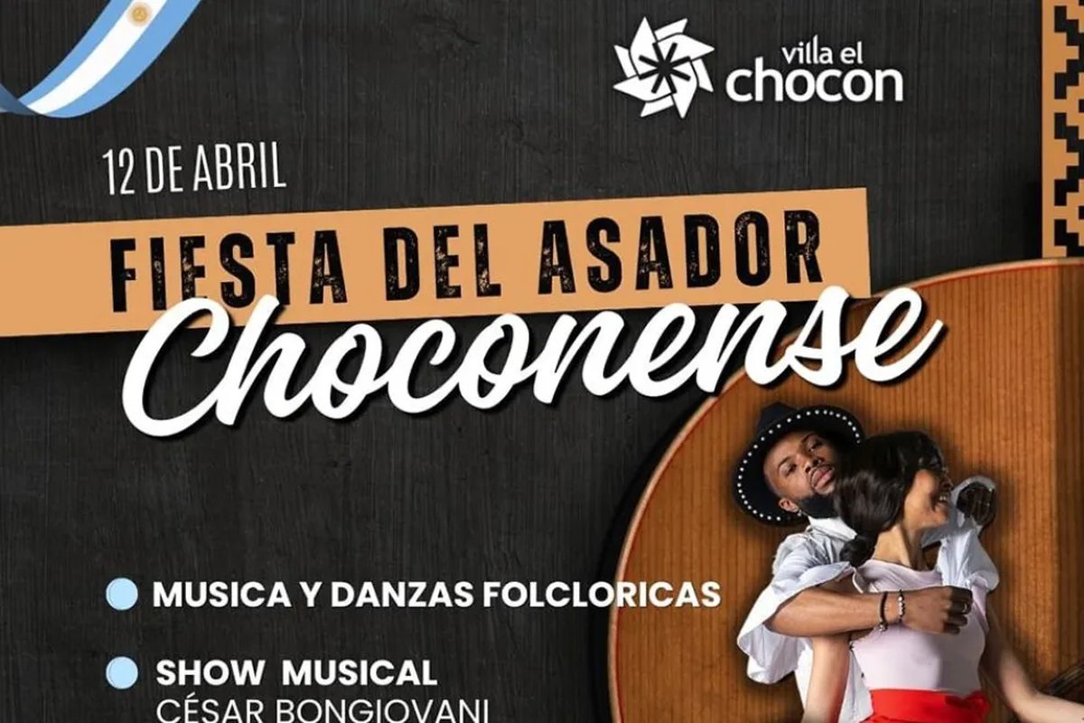 Villa El Choc&oacute;n se prepara para la Fiesta del Asador Choconense