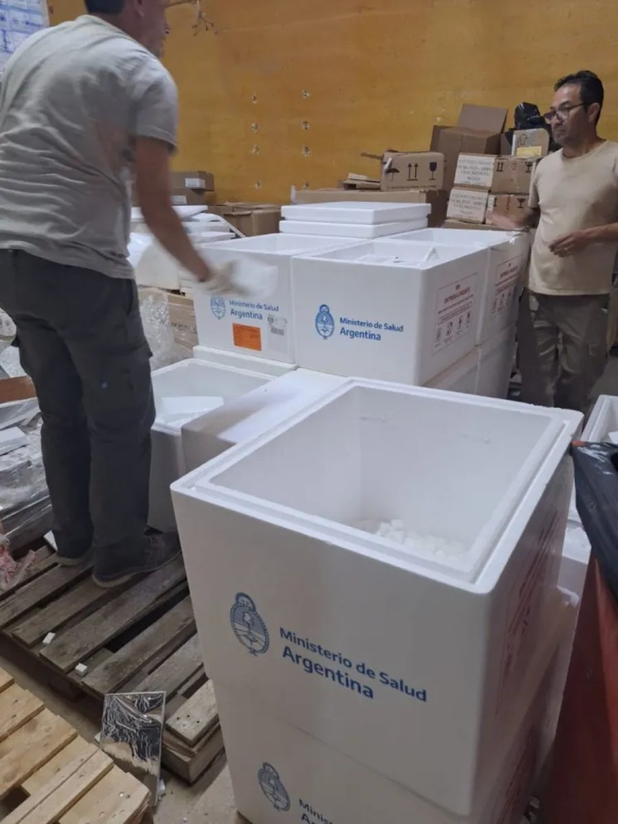 Tras las gestiones de Neuqu&eacute;n, llegaron todas las vacunas