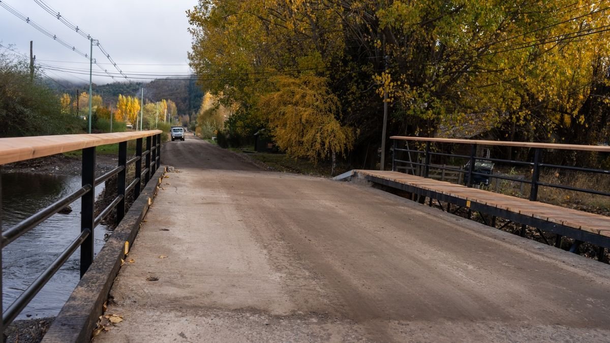 San Mart&iacute;n de los Andes: el puente de callej&oacute;n de Torres ya es 1,80 metros m&aacute;s ancho